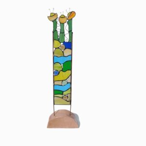 Escultura-vitral